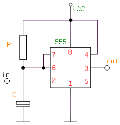 Monostabiln� klopn� obvod